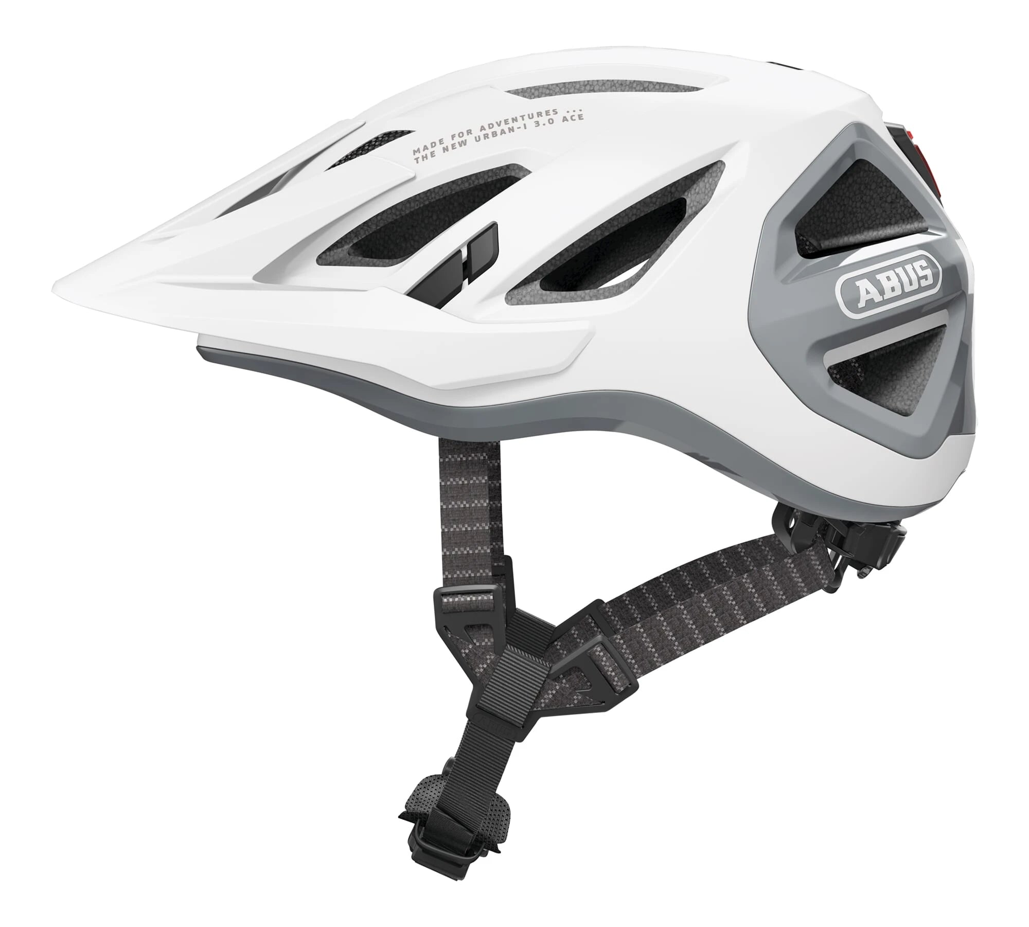 Abus helm Urban-I 3.0 ACE polar white L 56-61cm - AE-trading