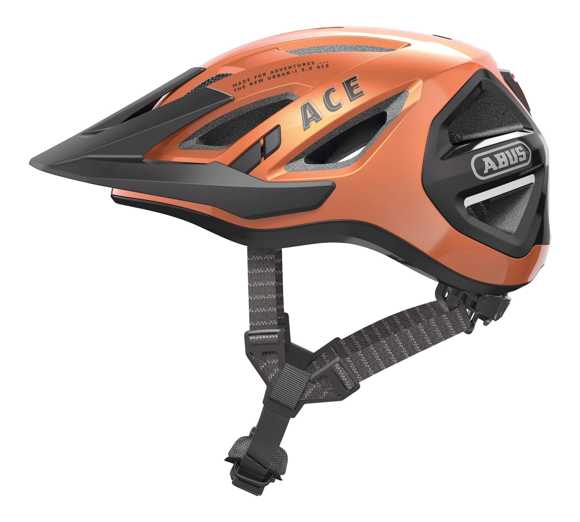 Abus helm Urban-I 3.0 ACE goldfish orange L 56-61cm - AE-trading