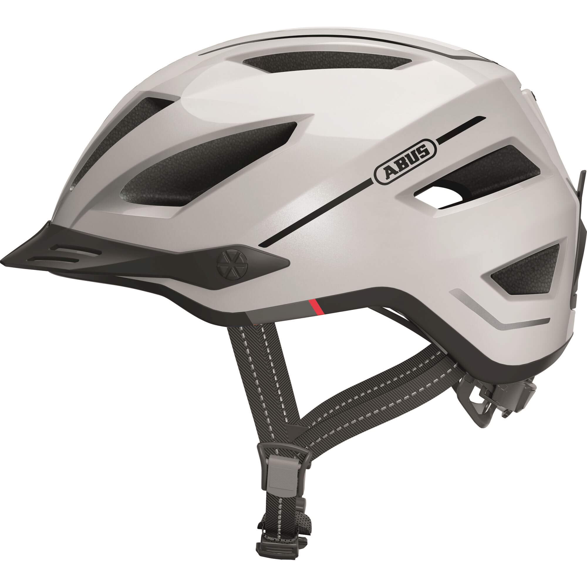 Abus helm Pedelec 2.0 pearl white M 52-57cm - AE-trading