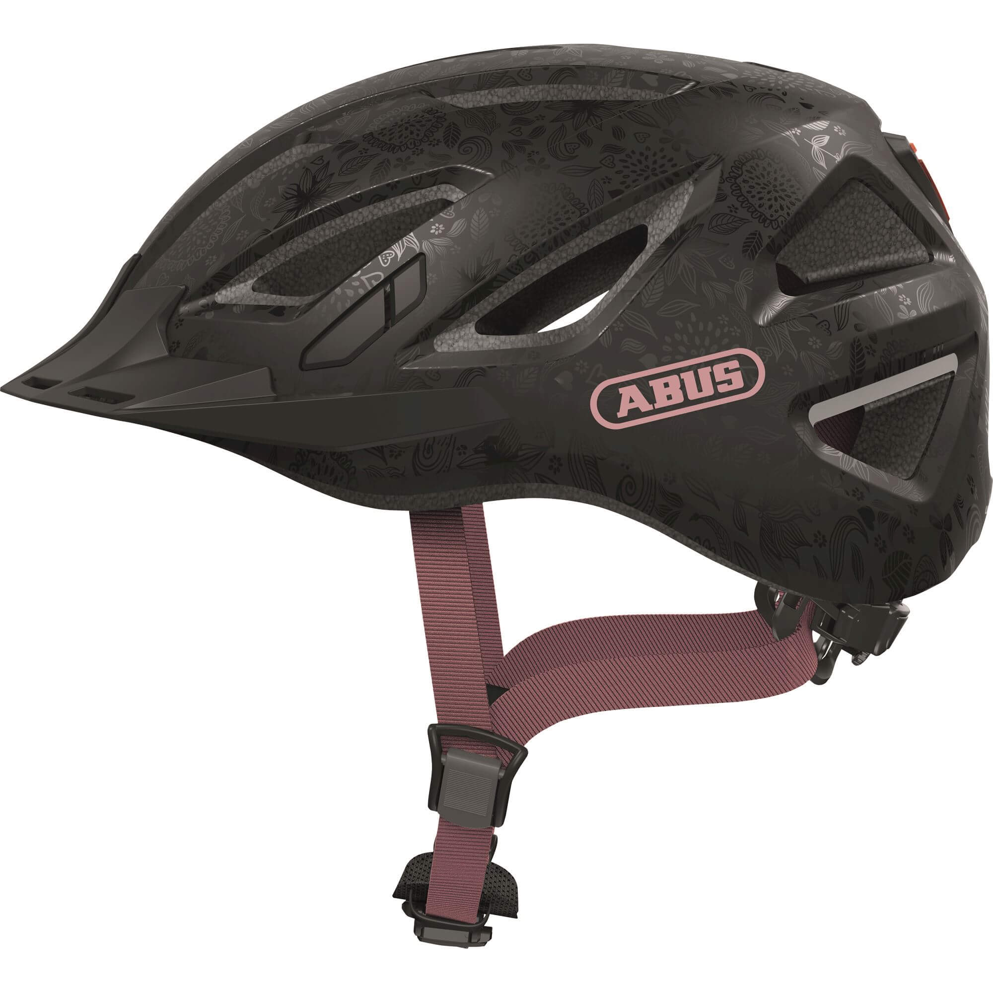 Abus helm Urban-I 3.0 flower art S 51-55cm - AE-trading