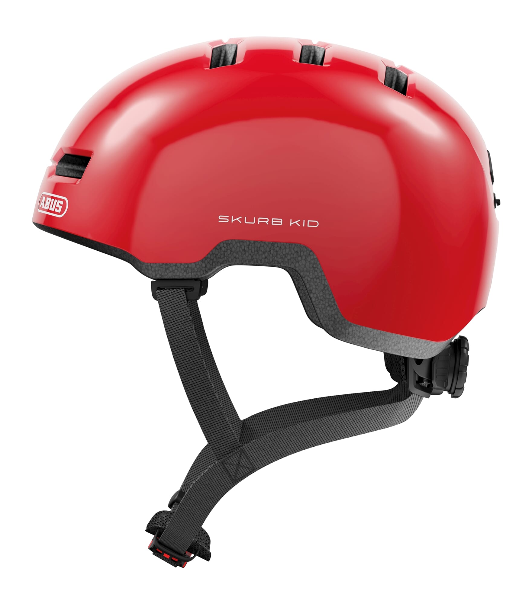 Abus helm Skurb Kid shiny red S 45-50cm - AE-trading
