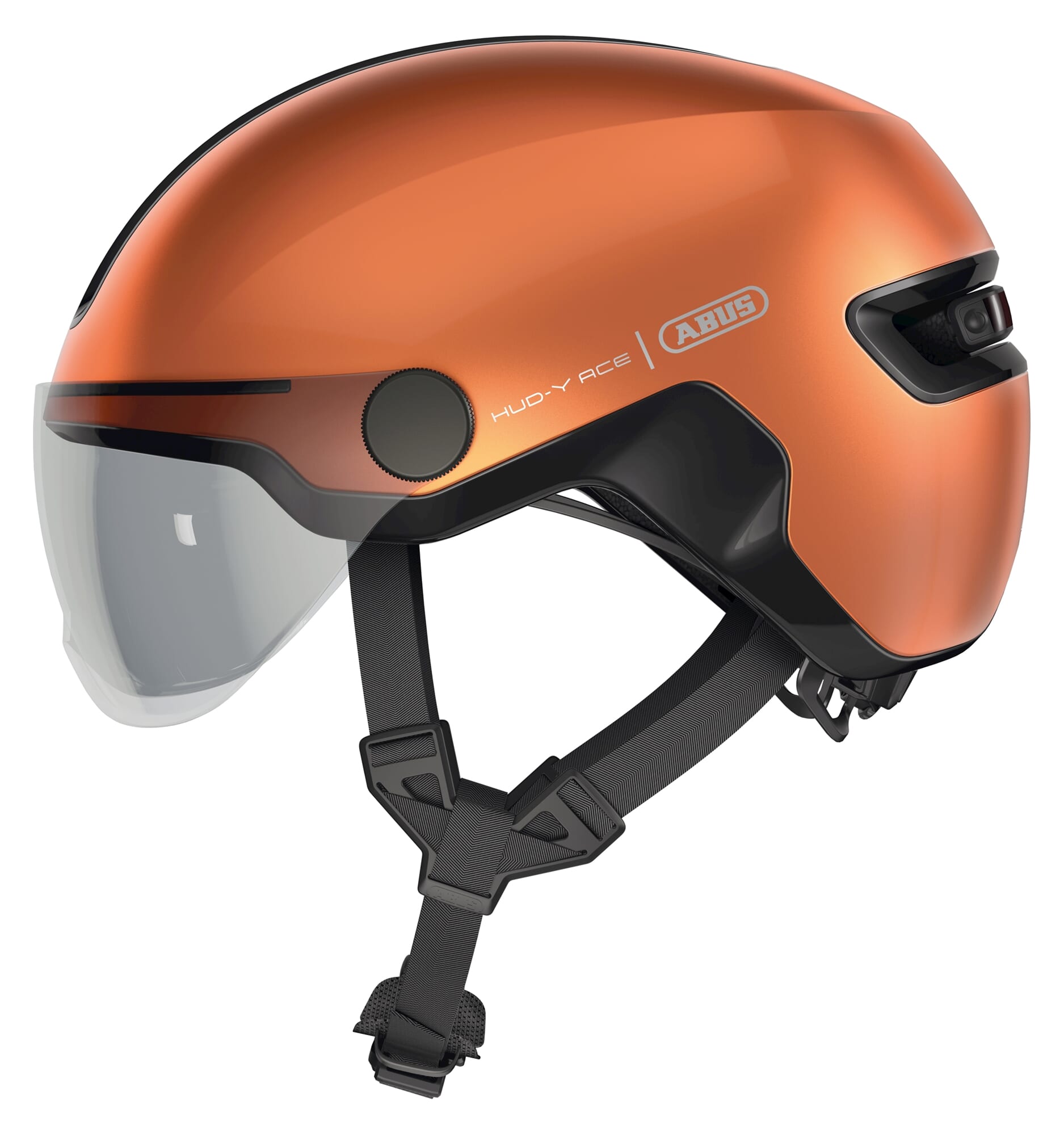 Abus helm HUD-Y ACE goldfish orange L 57-61cm - AE-trading