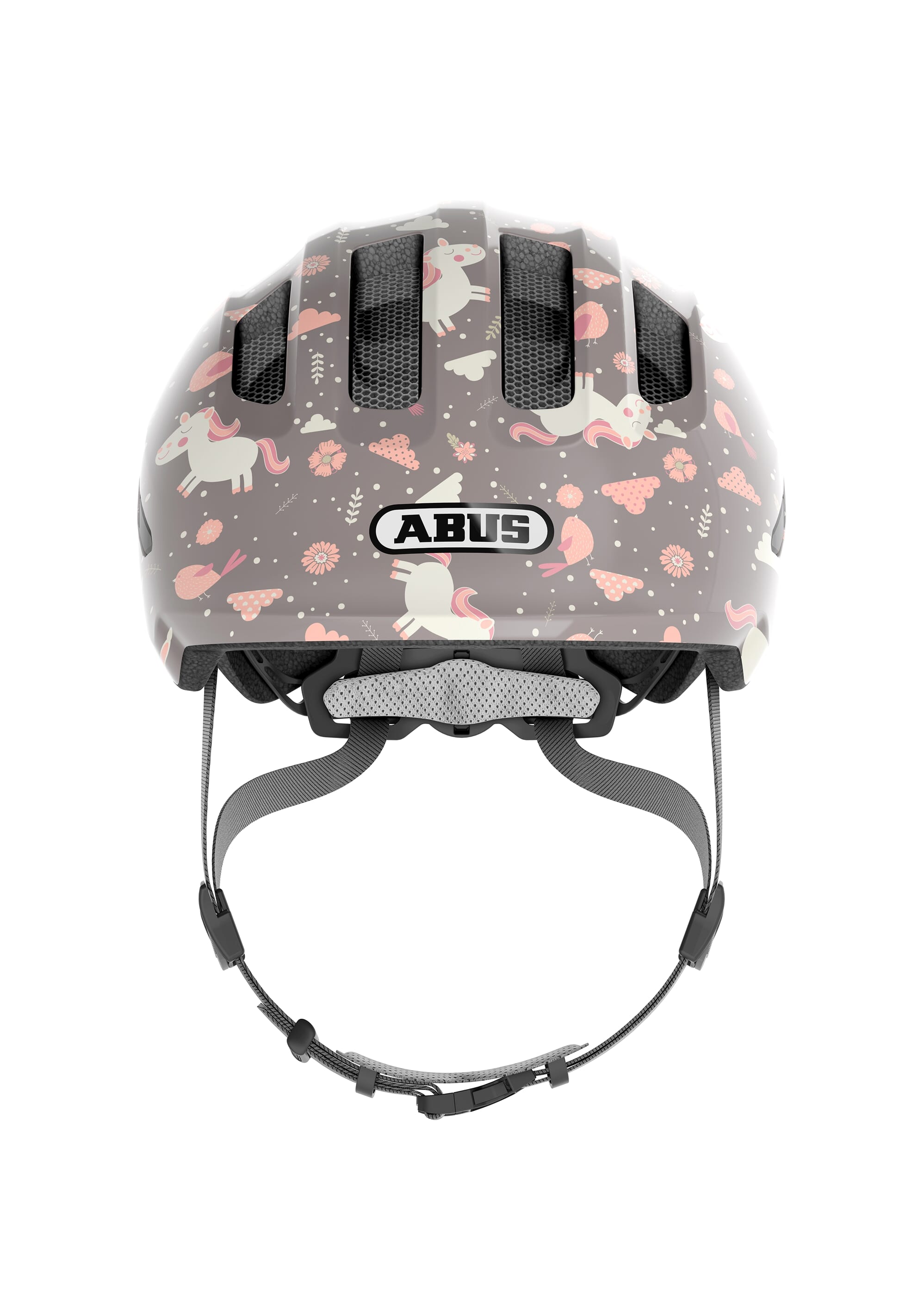 Abus helm Smiley 3.0 grey horse M 50-55cm - AE-trading