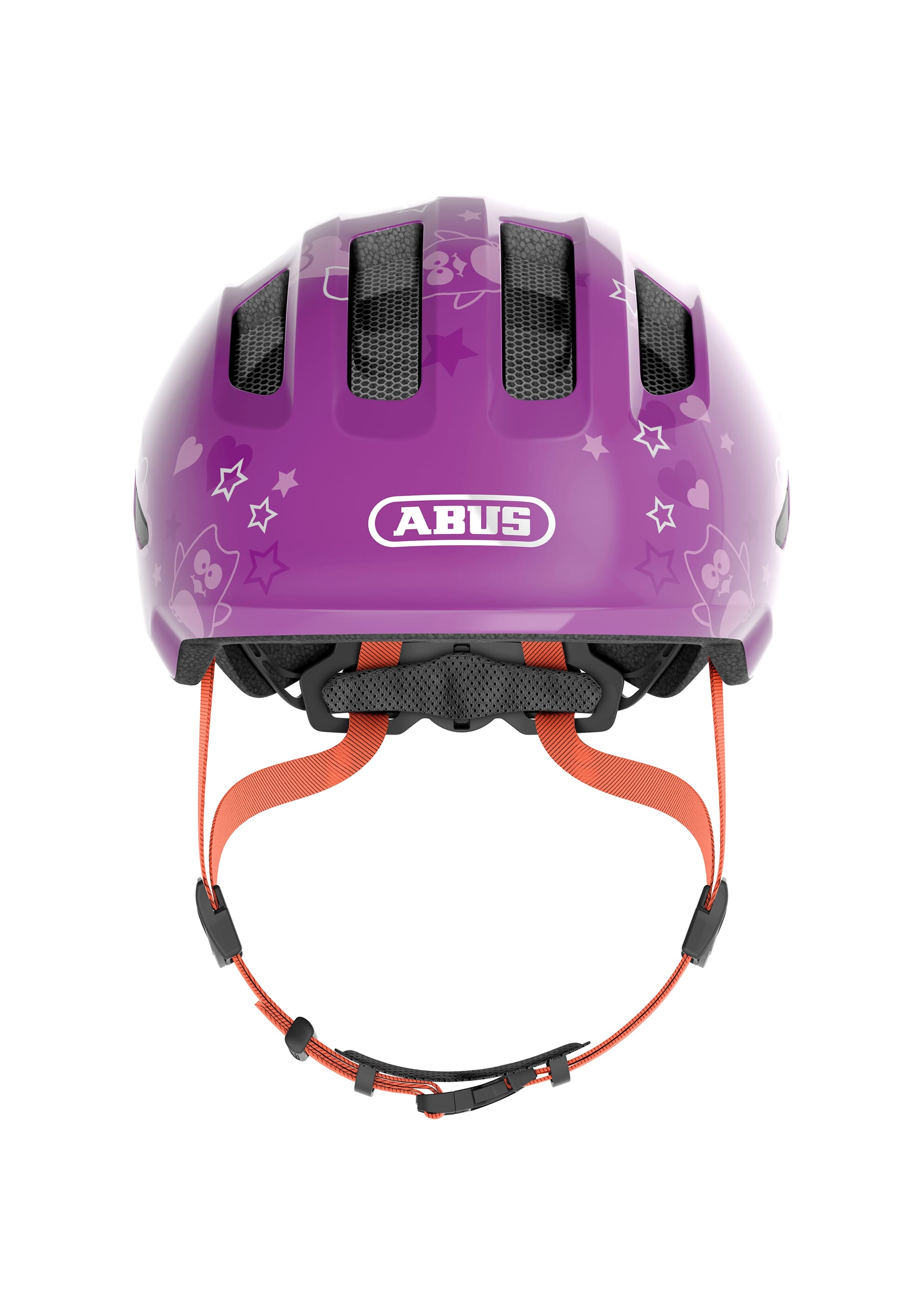 Abus helm Smiley 3.0 purple star M 50-55cm - AE-trading