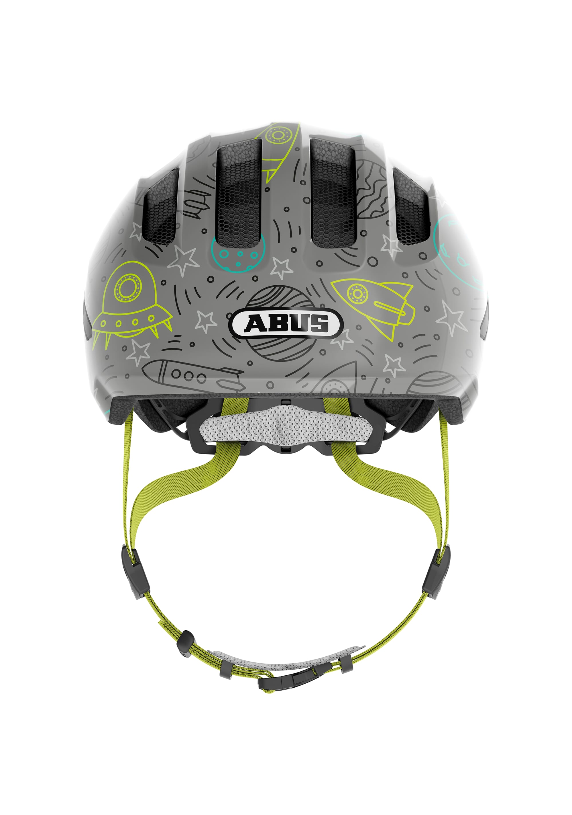 Abus helm Smiley 3.0 LED grey space S 45-50cm - AE-trading