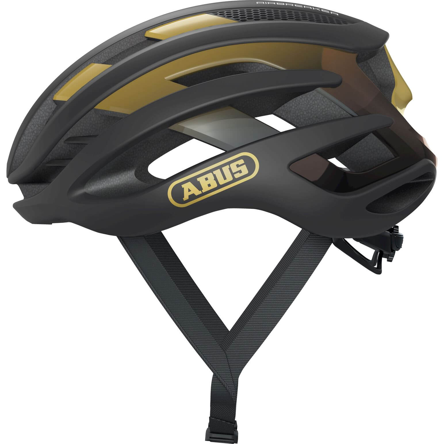 Abus helm AirBreaker black gold L 59-61cm - AE-trading