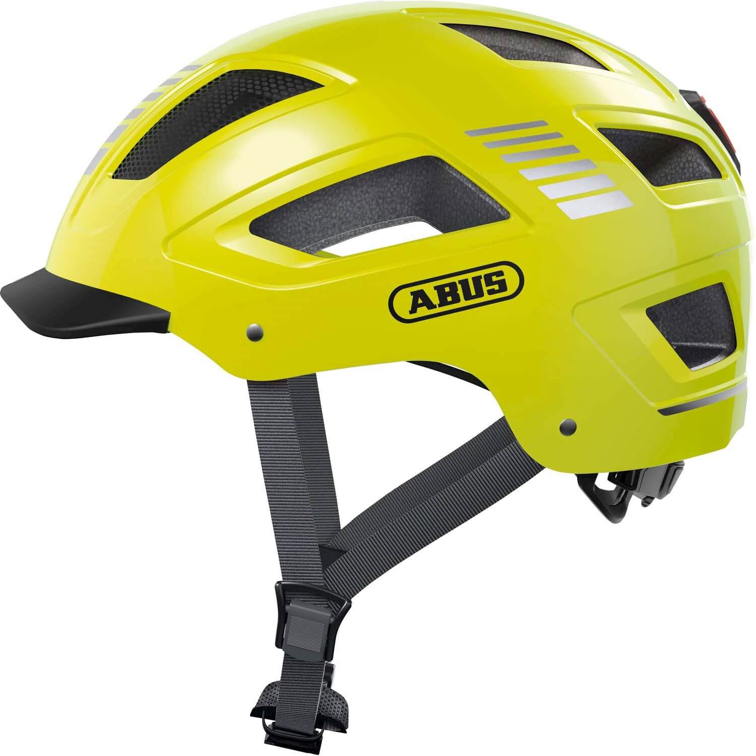 Abus helm Hyban 2.0 signal yellow M 52-58cm - AE-trading