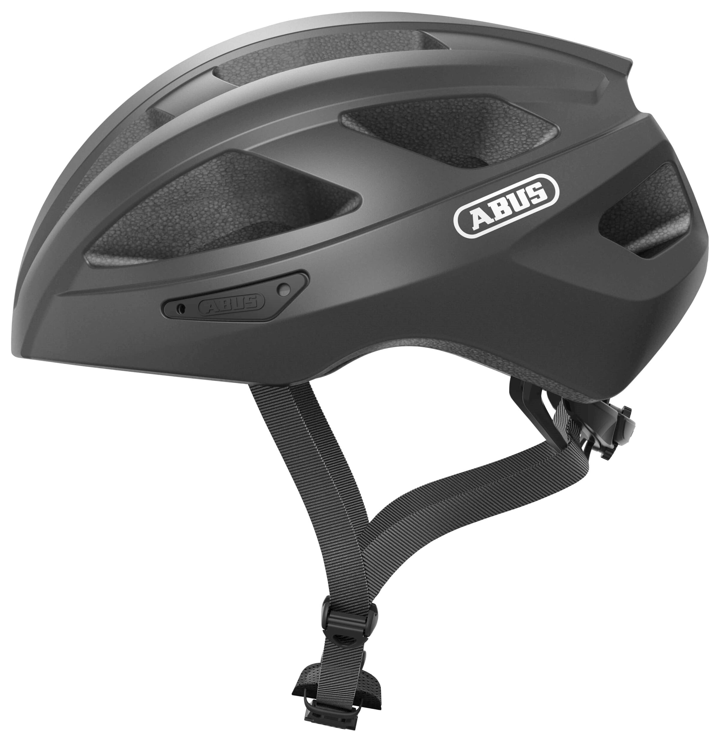 Abus helm Macator shiny titan L 58-62cm - AE-trading