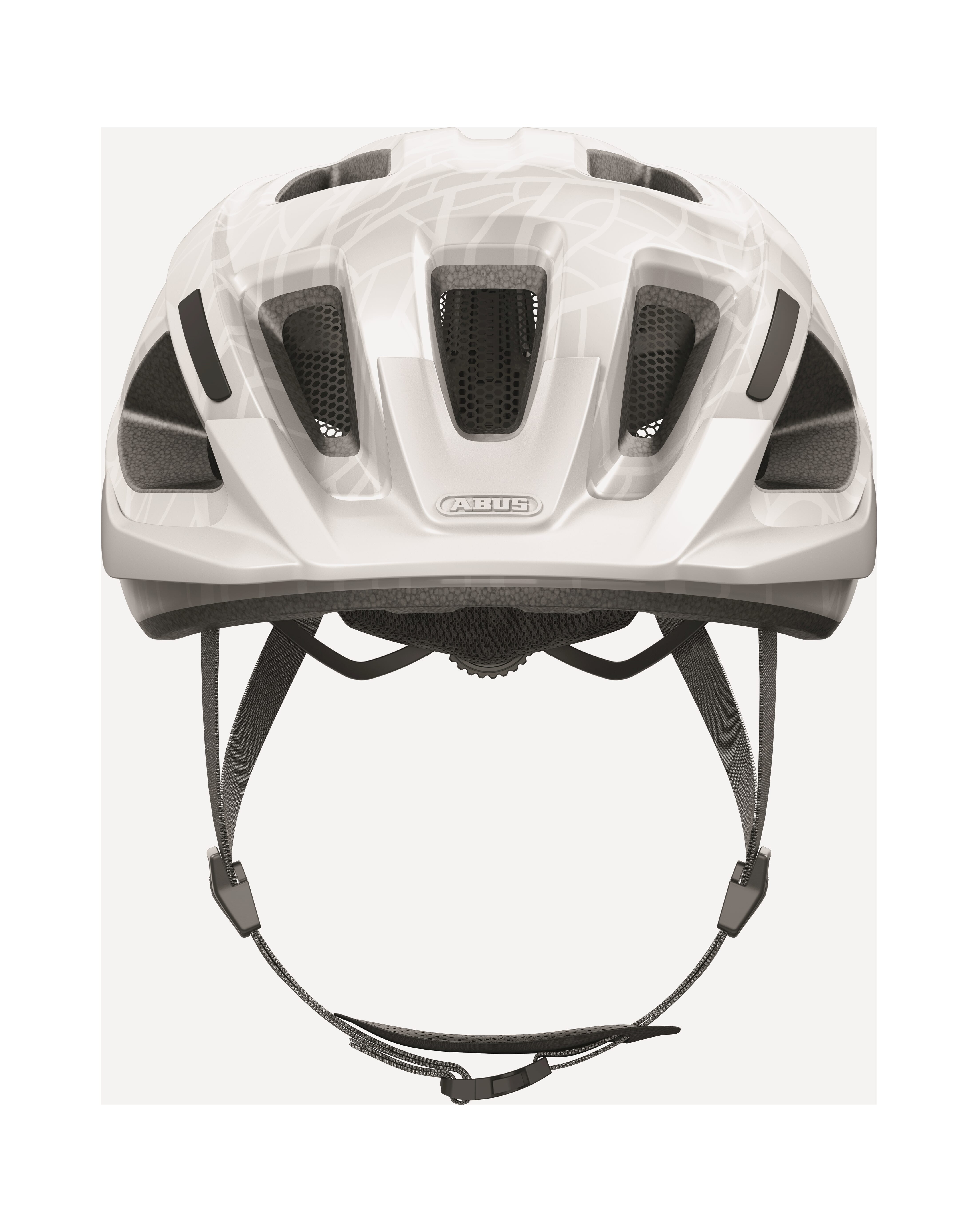 Abus helm Aduro 3.0 white art L 58-62cm - AE-trading