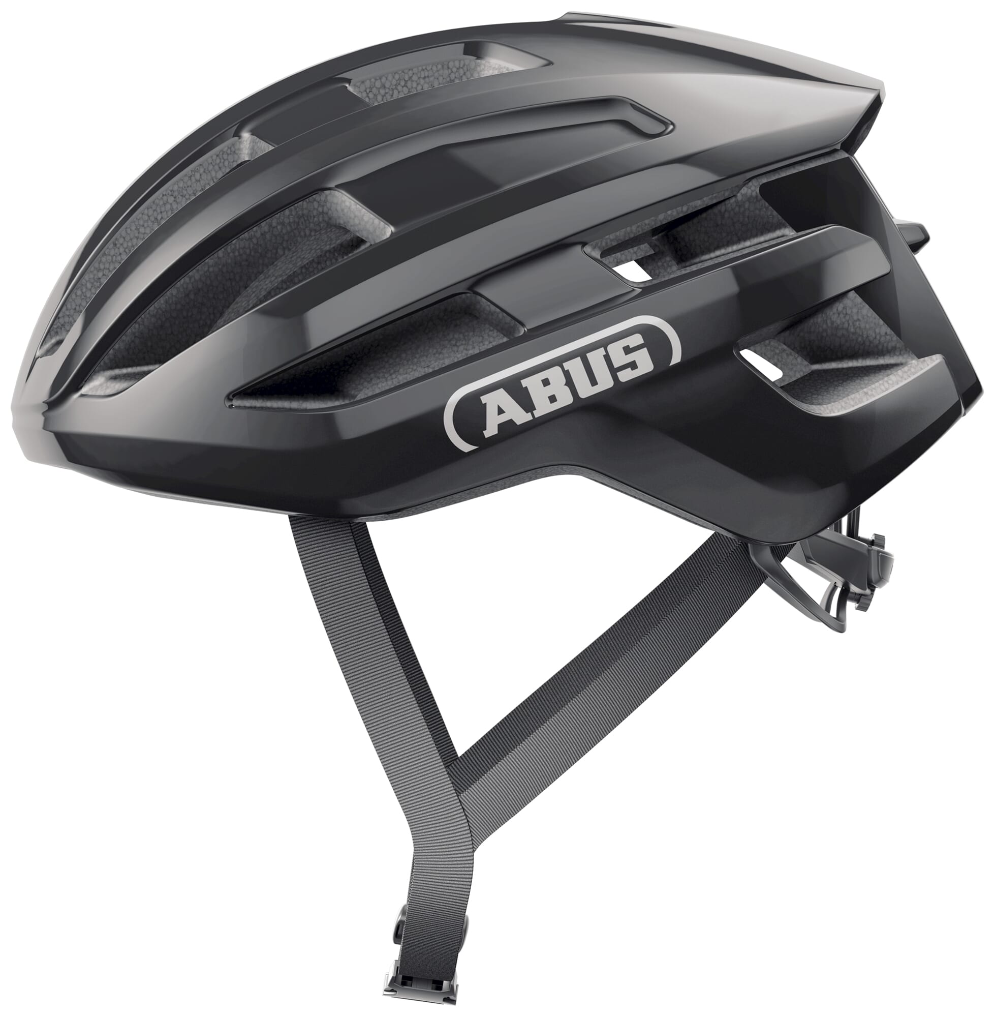 Abus helm PowerDome shiny black M 54-58cm - AE-trading
