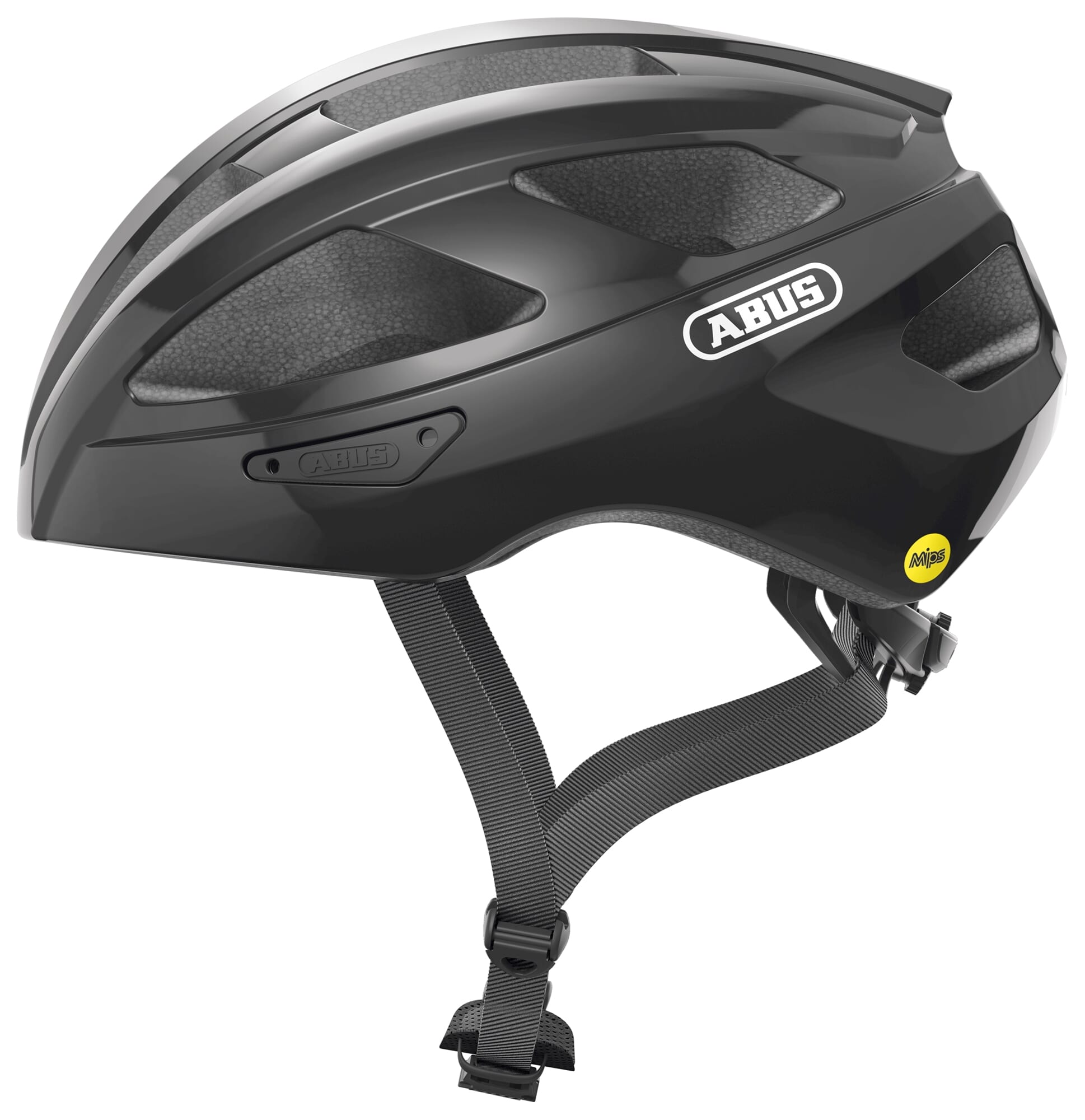 Abus helm Macator MIPS shiny black M 52-58cm - AE-trading