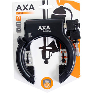 Axa ringslot Solid Plus zwart - AE-trading