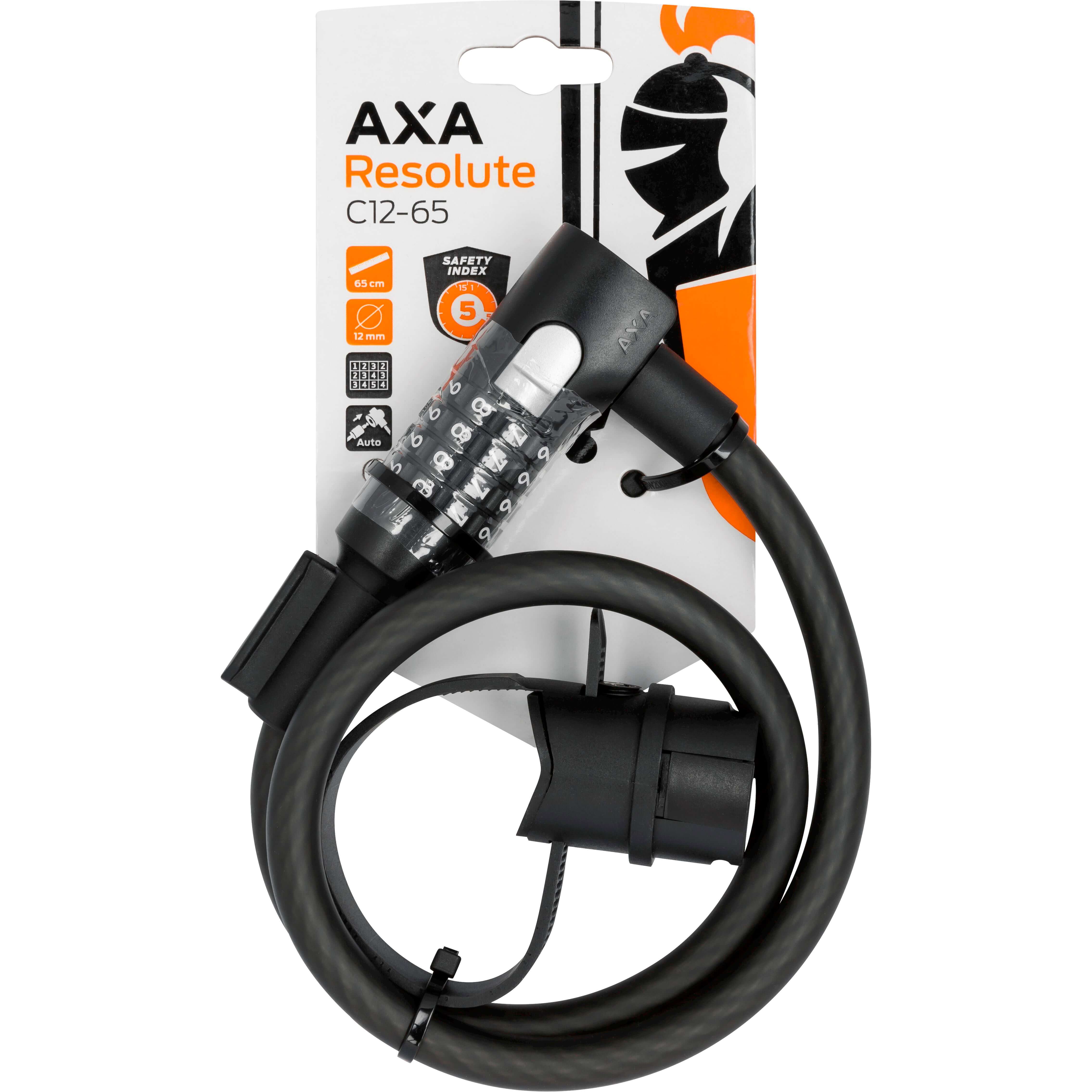 Axa kabelslot code Resolute C12/65 - AE-trading