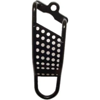 ATB derailleur beschermer met net zwart lang asbevestiging - AE-trading