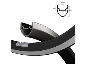 Ryde velg 20x1.75 aero zw 36/14 - AE-trading