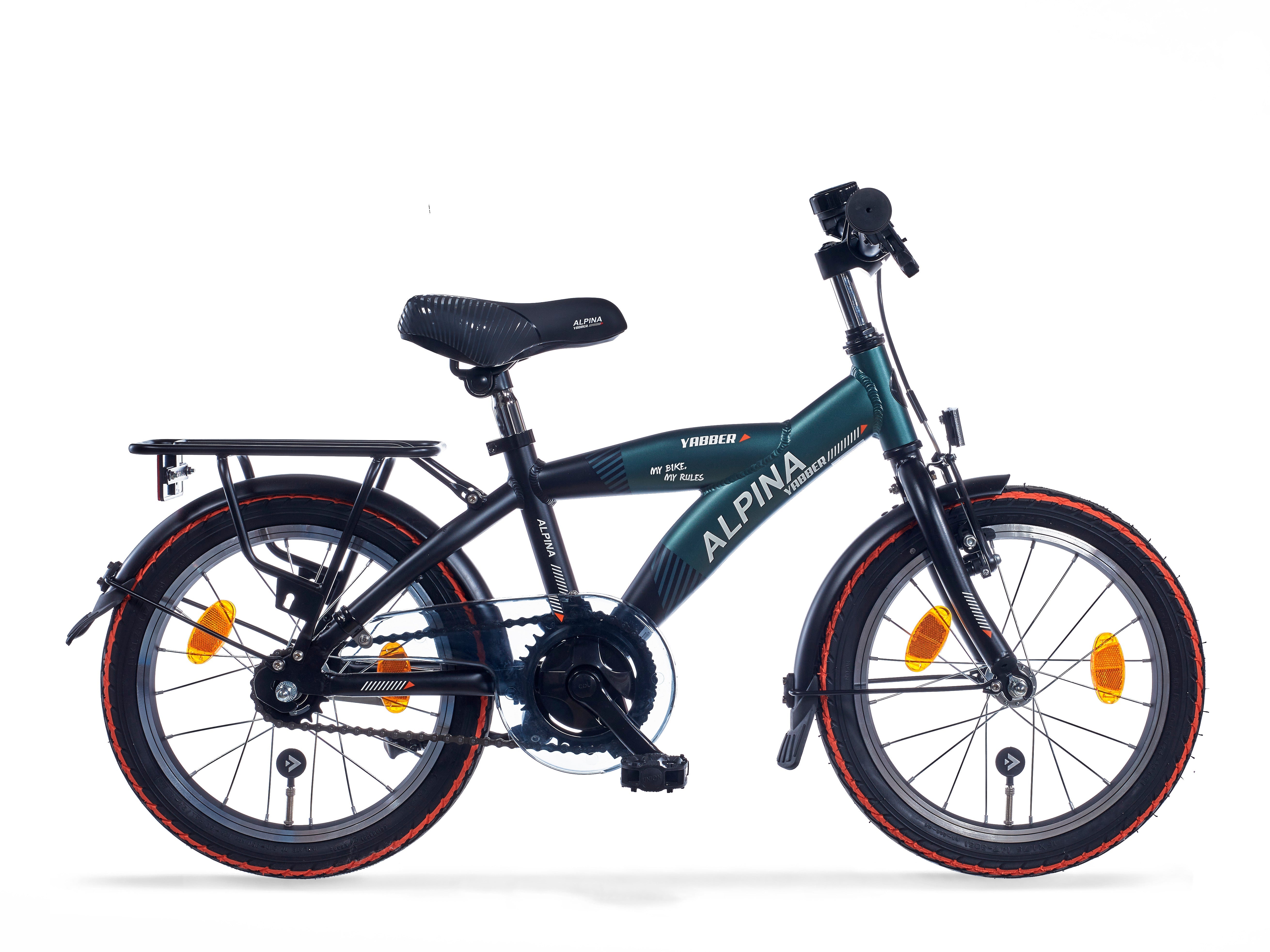 Alpina Yabber J18 Pine Green Matt - Vivid Black Matt - AE-trading