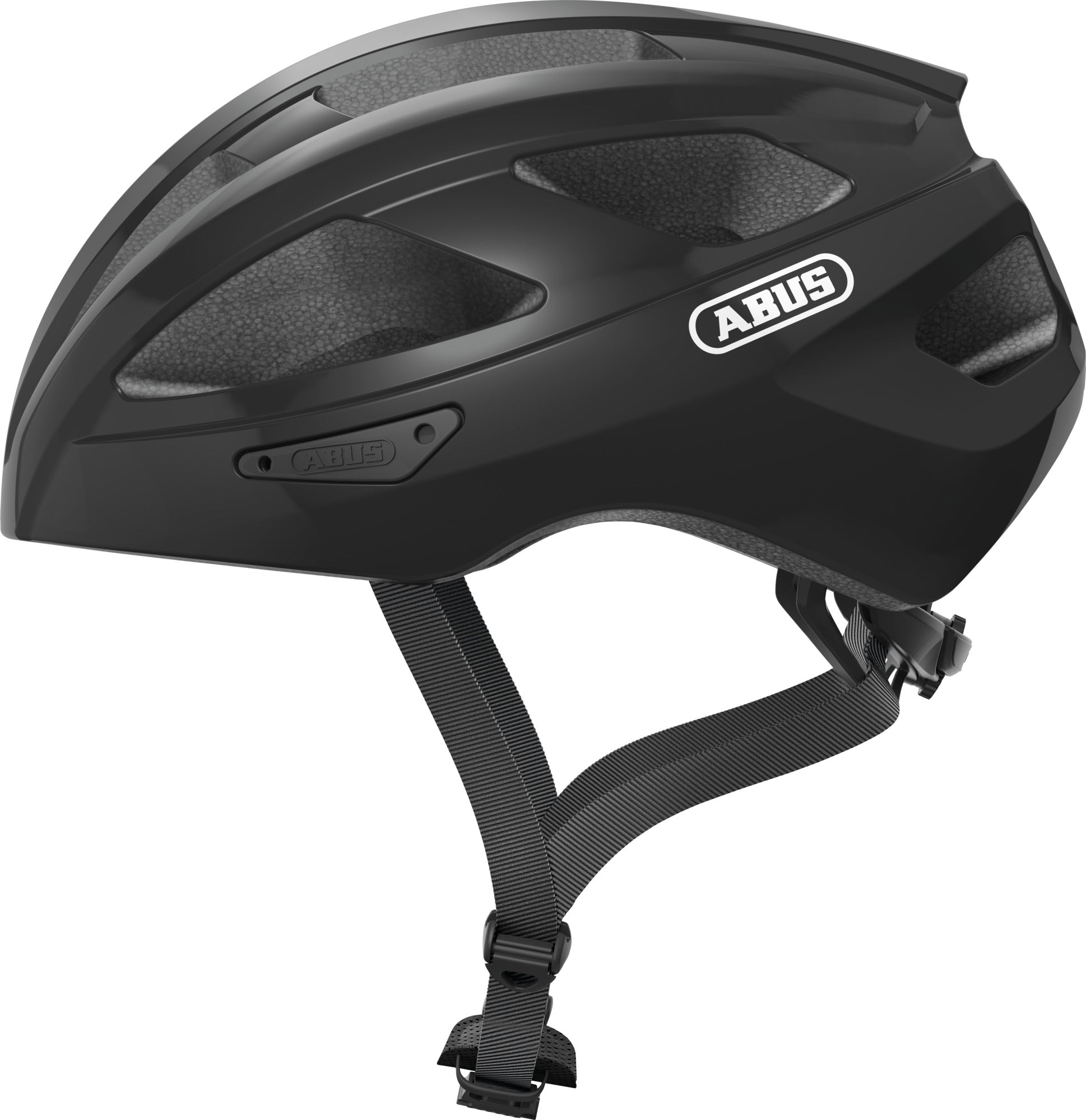 Abus helm Macator shiny velvet black L 58-62cm - AE-trading