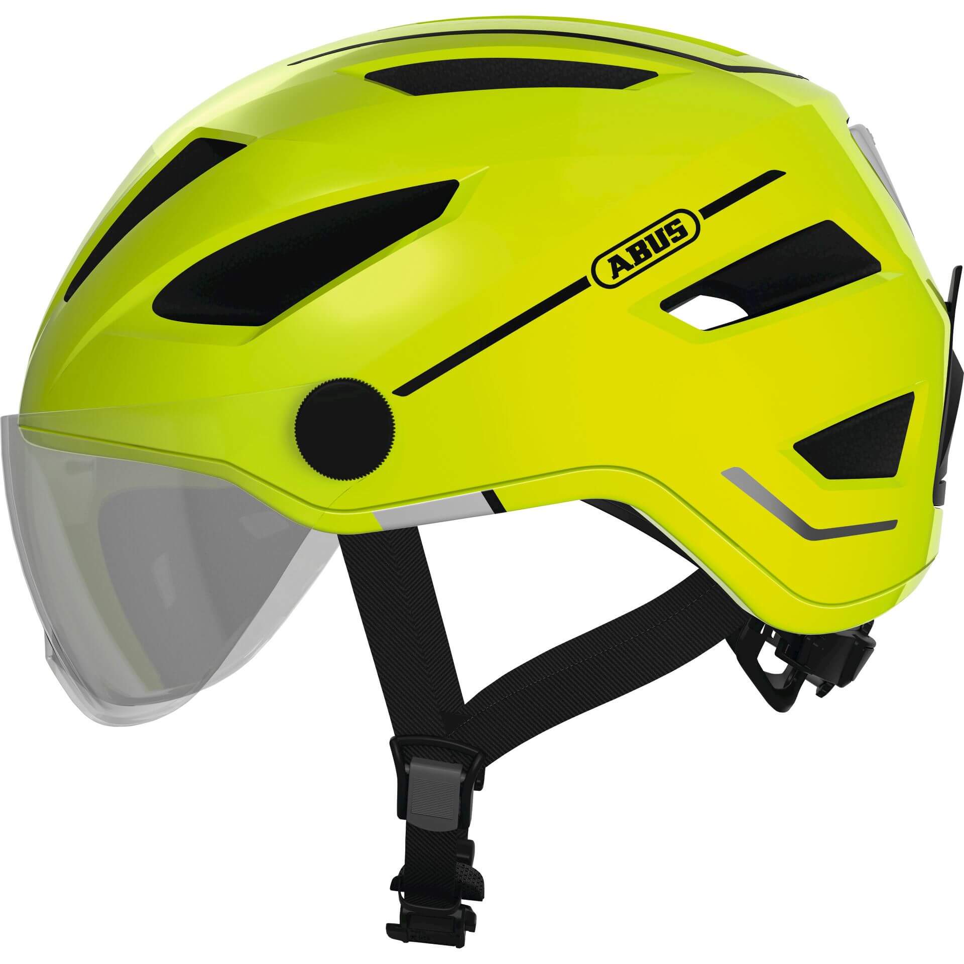 Abus helm Pedelec 2.0 ACE signal yellow L 56-62cm - AE-trading