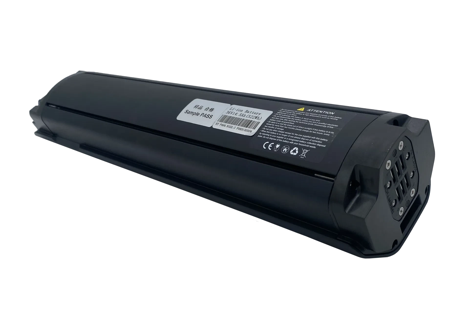 Accu Attivo Bafang 36V 14,5Ah Zwart voor BSP Attivo - AE-trading