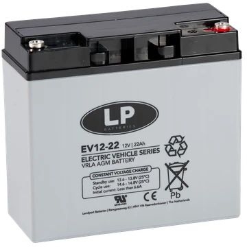 Accu Landport Vrla Ev12 22 - AE-trading