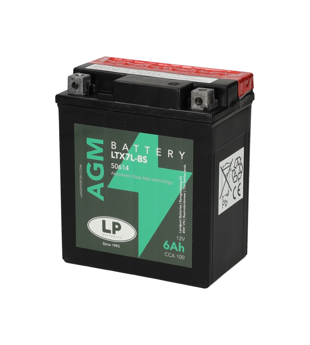 Accu Landport Ytx7 L Bs / Ltx7 L Bs - AE-trading