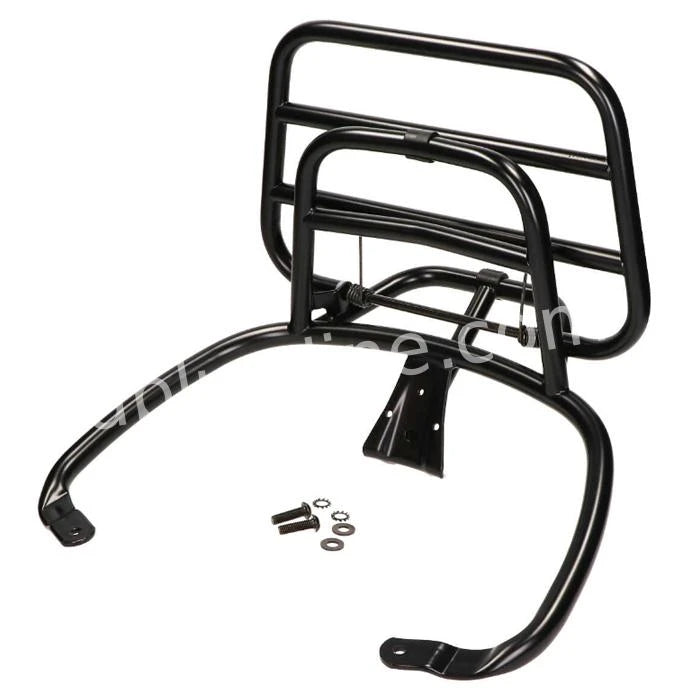 Achterklapdrager Vespa Primavera/Sprint Origineel Glans Zwart (Gecoat) - AE-trading