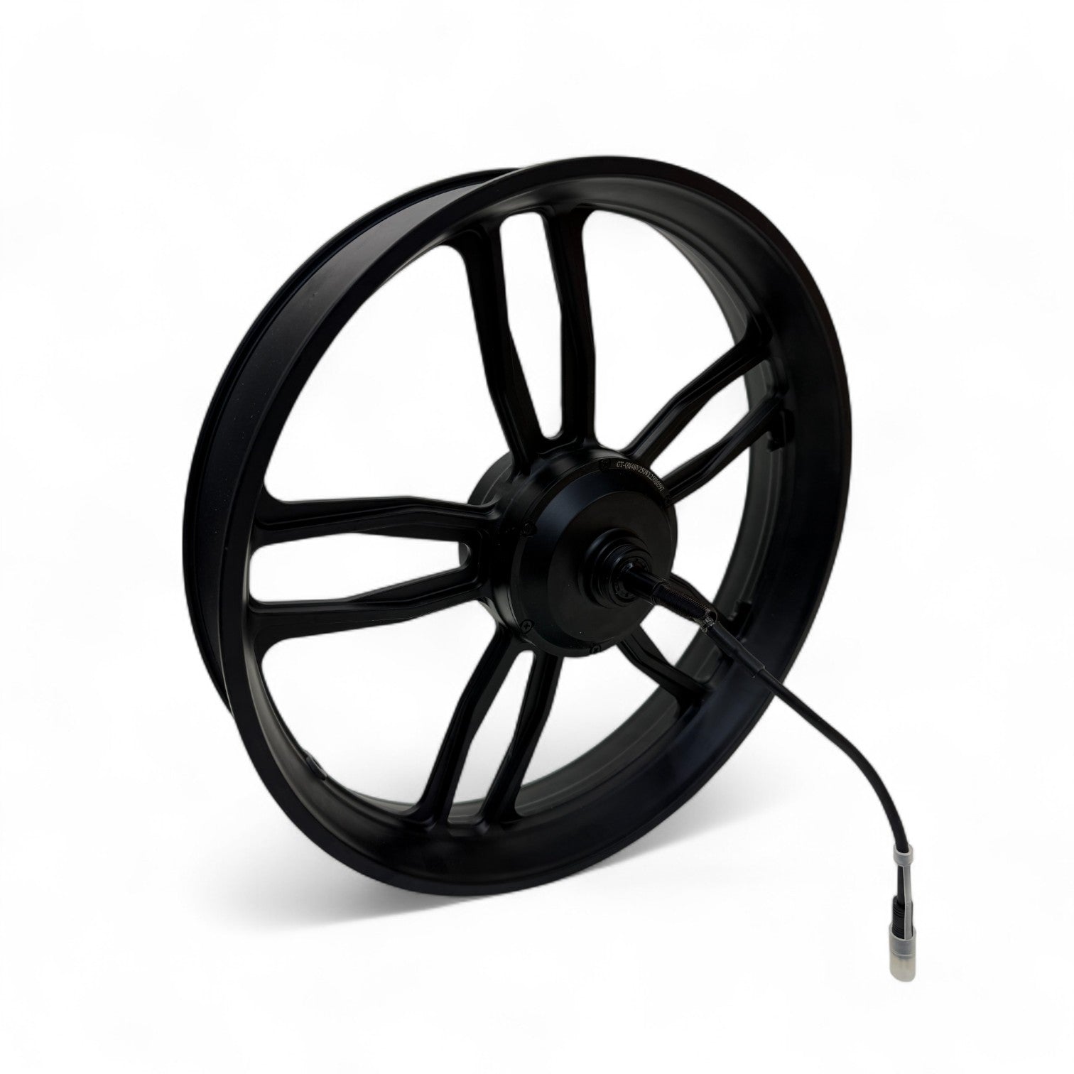 Achtervelg met Motor V20 Fatbike Nieuw Model (250W) Zwarte Kabel aan Rechterzijde - AE-trading