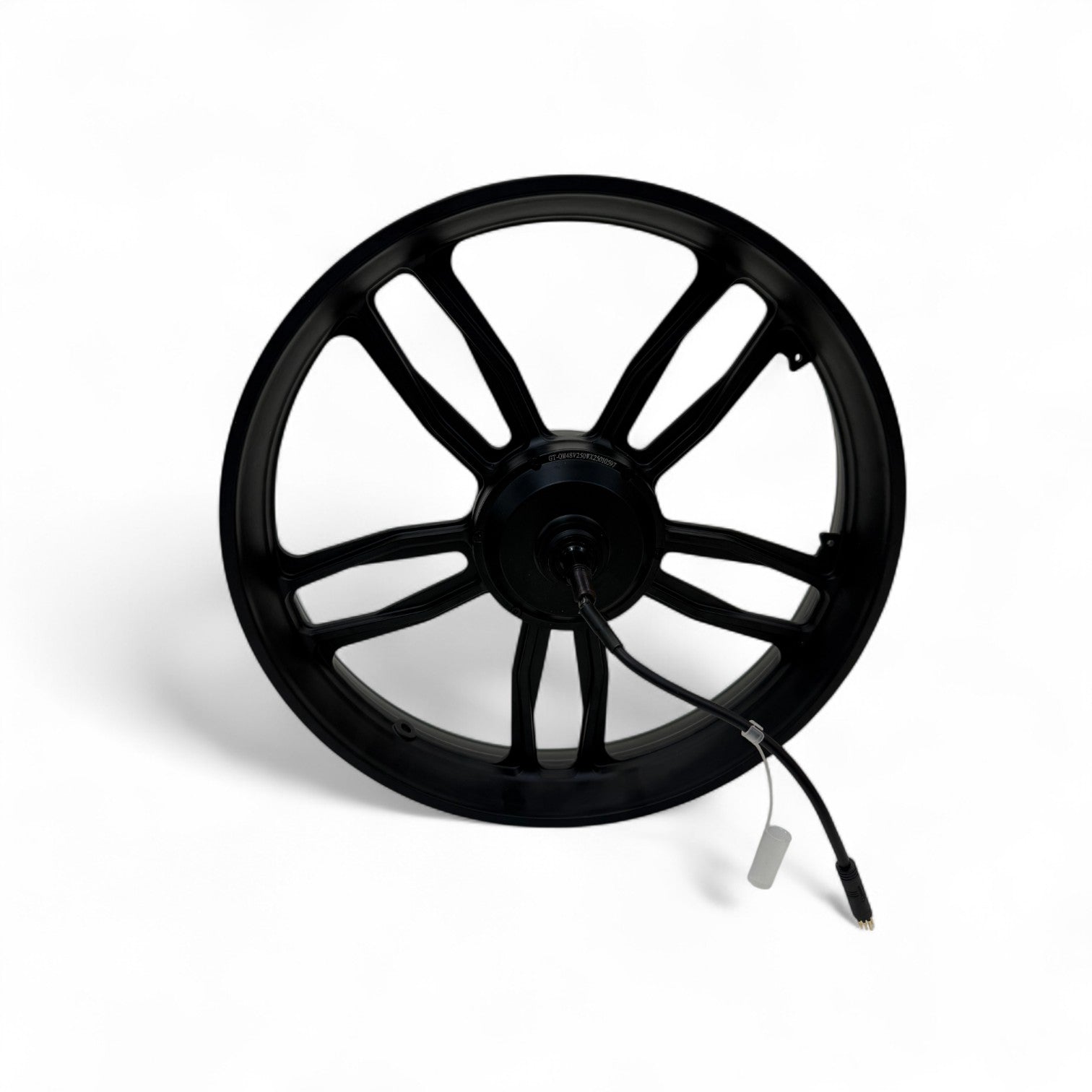 Achtervelg met Motor V20 Fatbike Nieuw Model (250W) Zwarte Kabel aan Rechterzijde - AE-trading