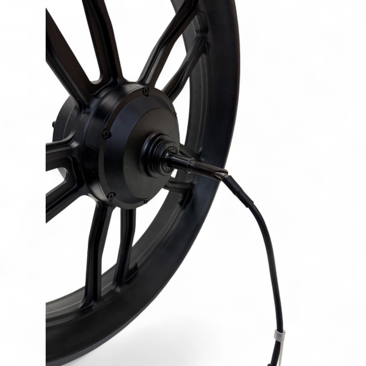 Achtervelg met Motor V20 Fatbike Nieuw Model (250W) Zwarte Kabel aan Rechterzijde - AE-trading