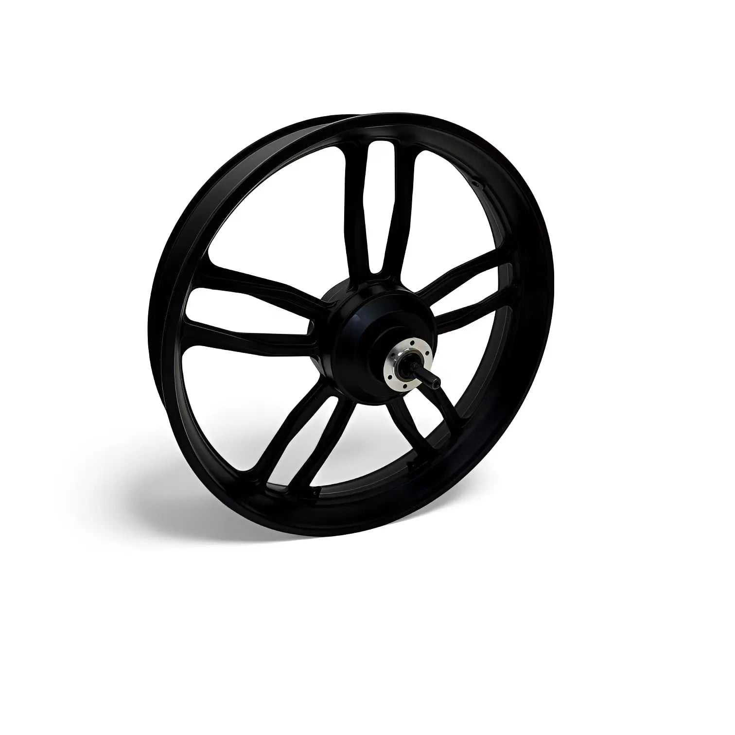 Achtervelg met motor 250W — QmWheel V20/S20 Pro & C28, zwarte kabel - AE-trading