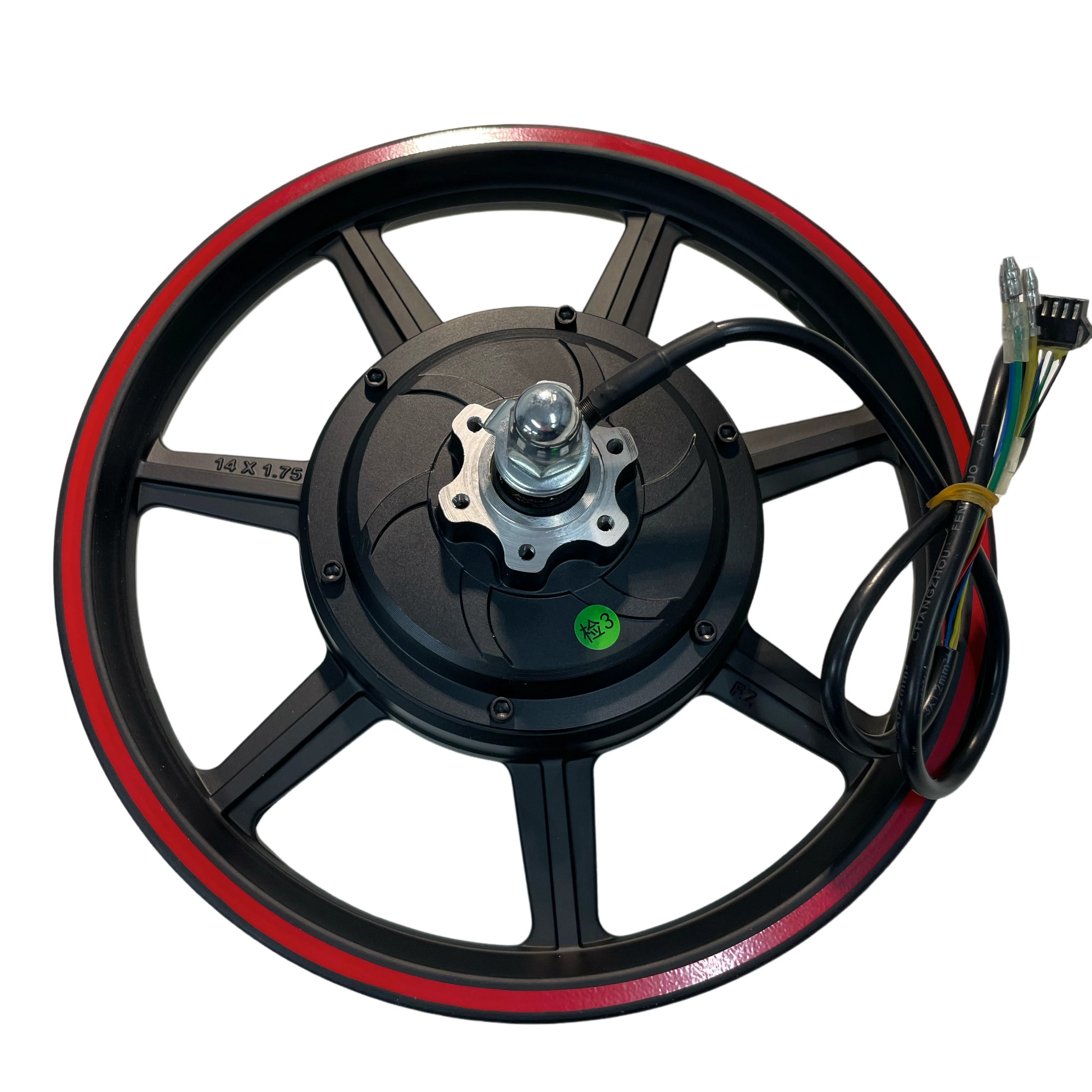 Achtervelg met Motor Windgoo B20 14-inch 250W 36V