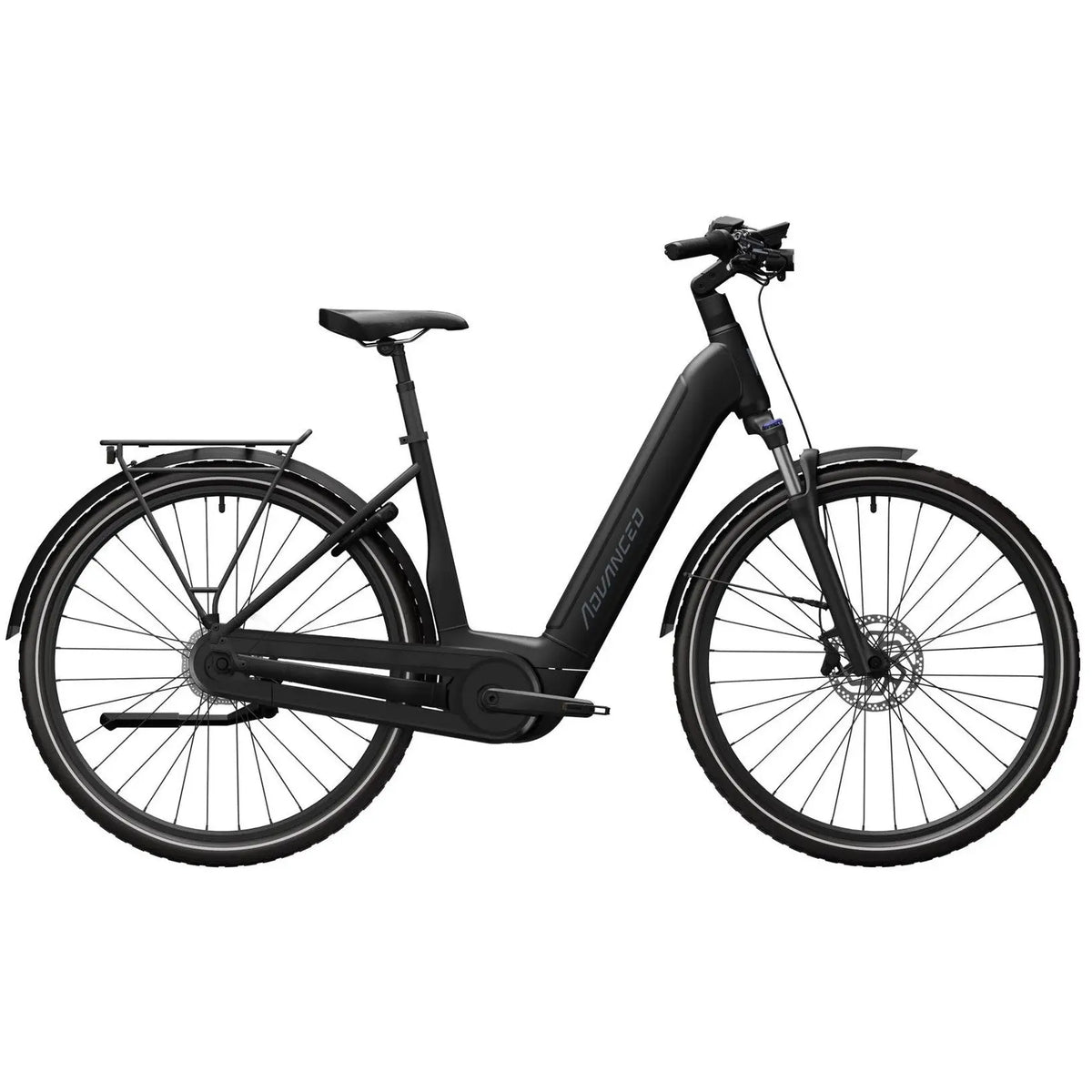Advanced Das Original Tour Pro Wave – Grey Black – Elektrische Fiets – 50cm – 500Wh accu – Bosch Performance Line 75Nm - AE-trading