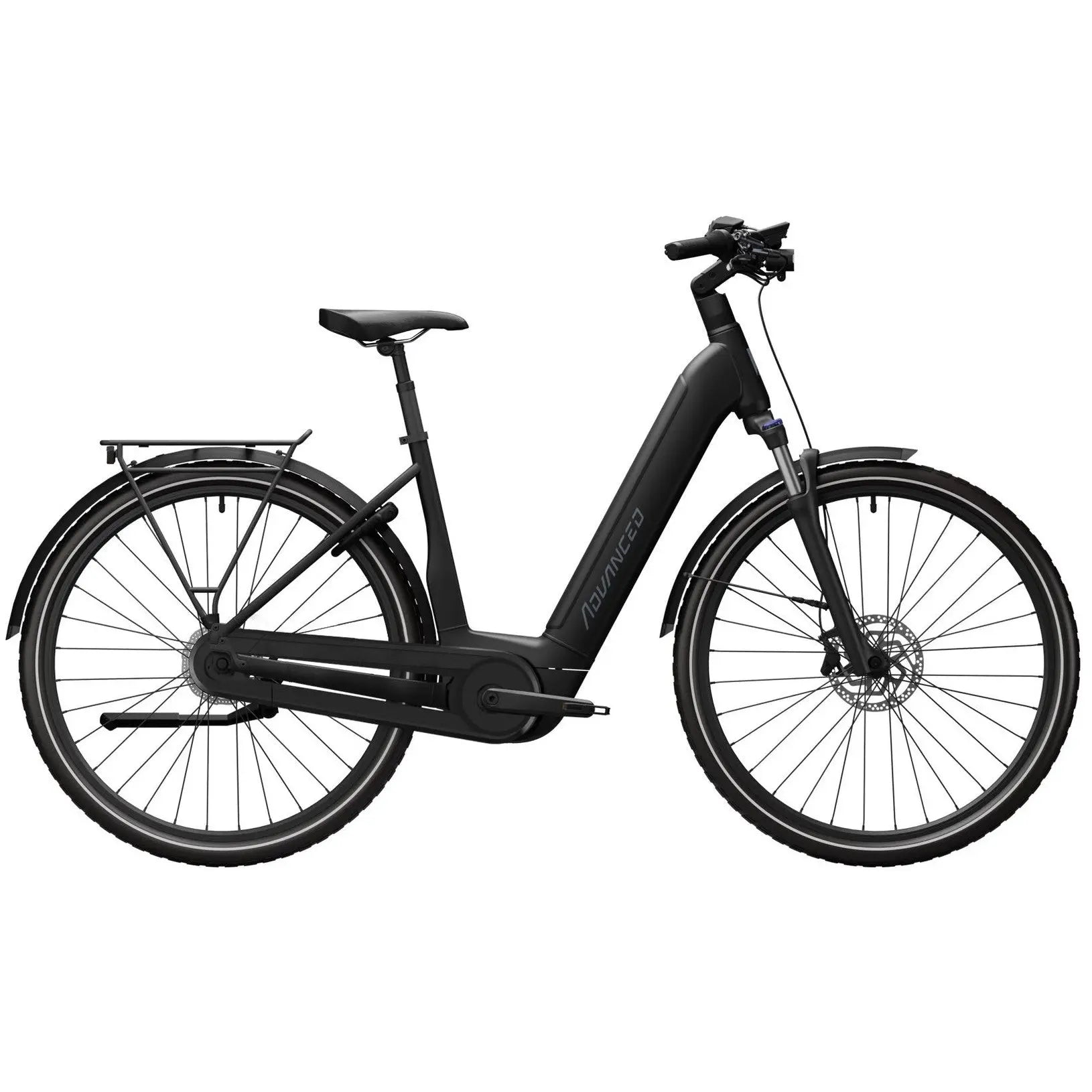 Advanced Das Original Tour Pro Wave – Grey Black – Elektrische Fiets – 50cm – 500Wh accu – Bosch Performance Line 75Nm - AE-trading