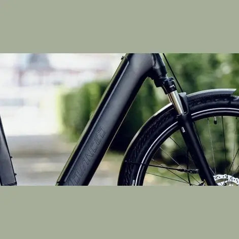 Advanced Ebike Das Original Tour Pro Wave Belt – Fresh Blue – Elektrische Fiets – 60 cm – 500Wh accu – Bosch Performance Line 75Nm - AE-trading