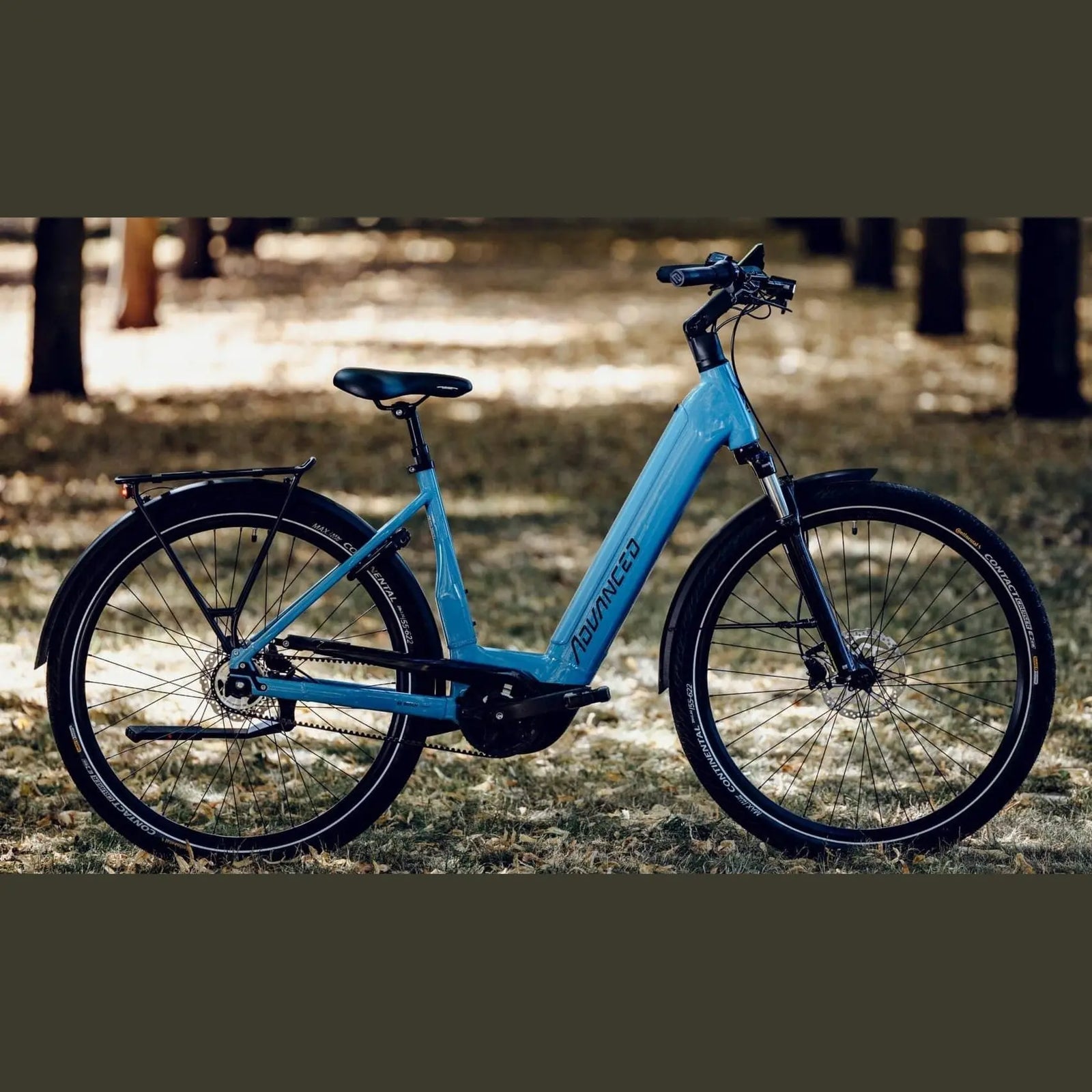 Advanced Ebike Das Original Tour Pro Wave Belt – Fresh Blue – Elektrische Fiets – 60 cm – 500Wh accu – Bosch Performance Line 75Nm - AE-trading