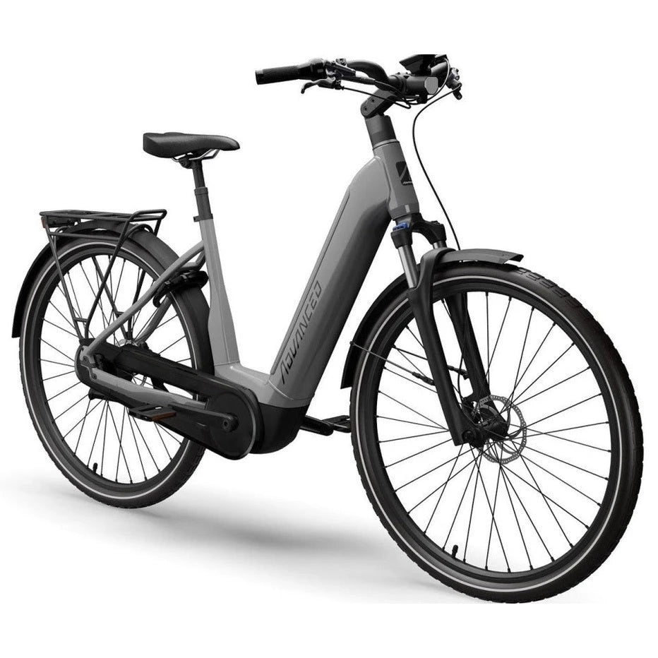 Advanced Ebike Das Original Tour Pro Wave – Stone Grey Glossy – Elektrische Fiets – 55 cm – 500Wh accu – Bosch Performance Line 75Nm - AE-trading