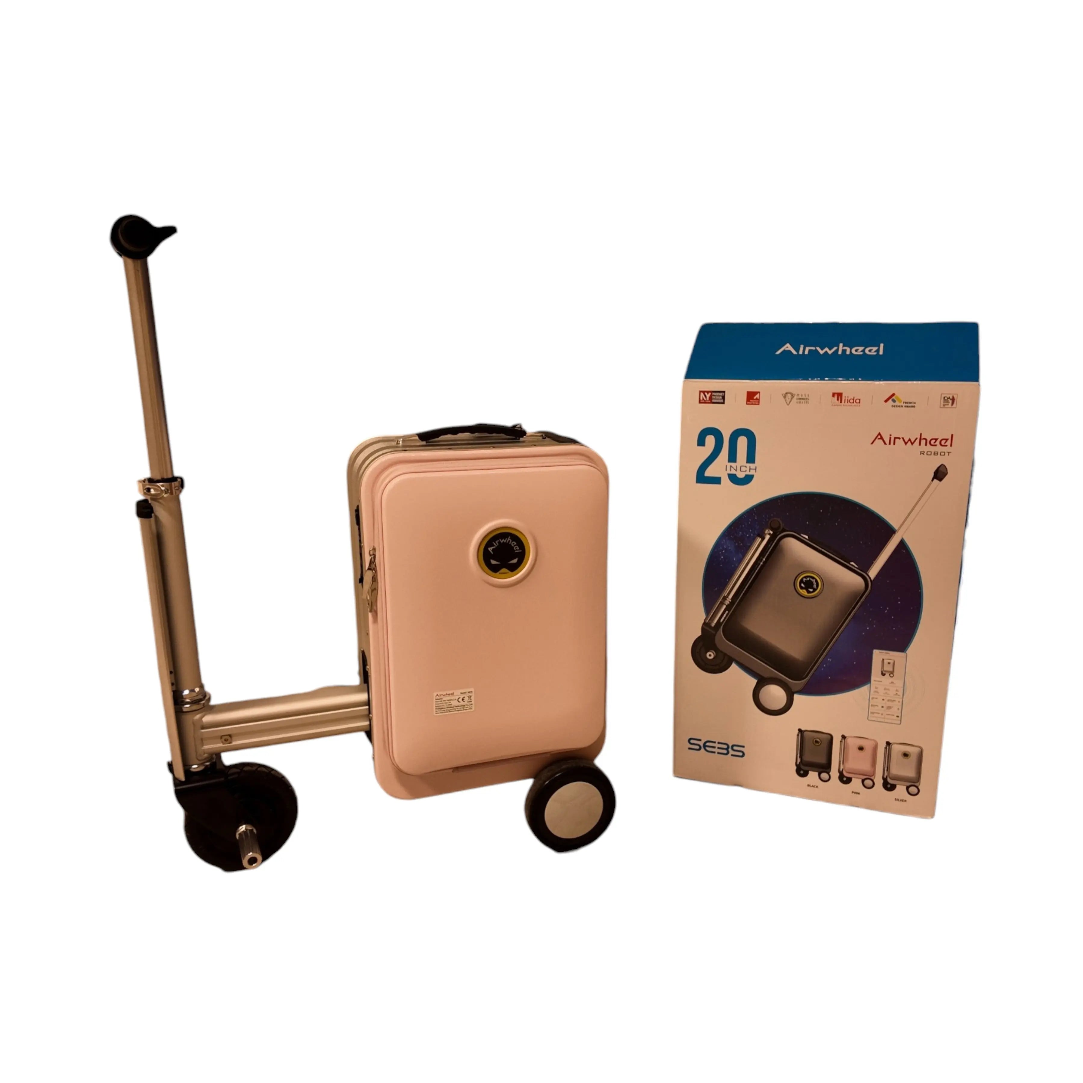 Airwheel SE3 Elektrische Rijdende Koffer – Roze - AE-trading