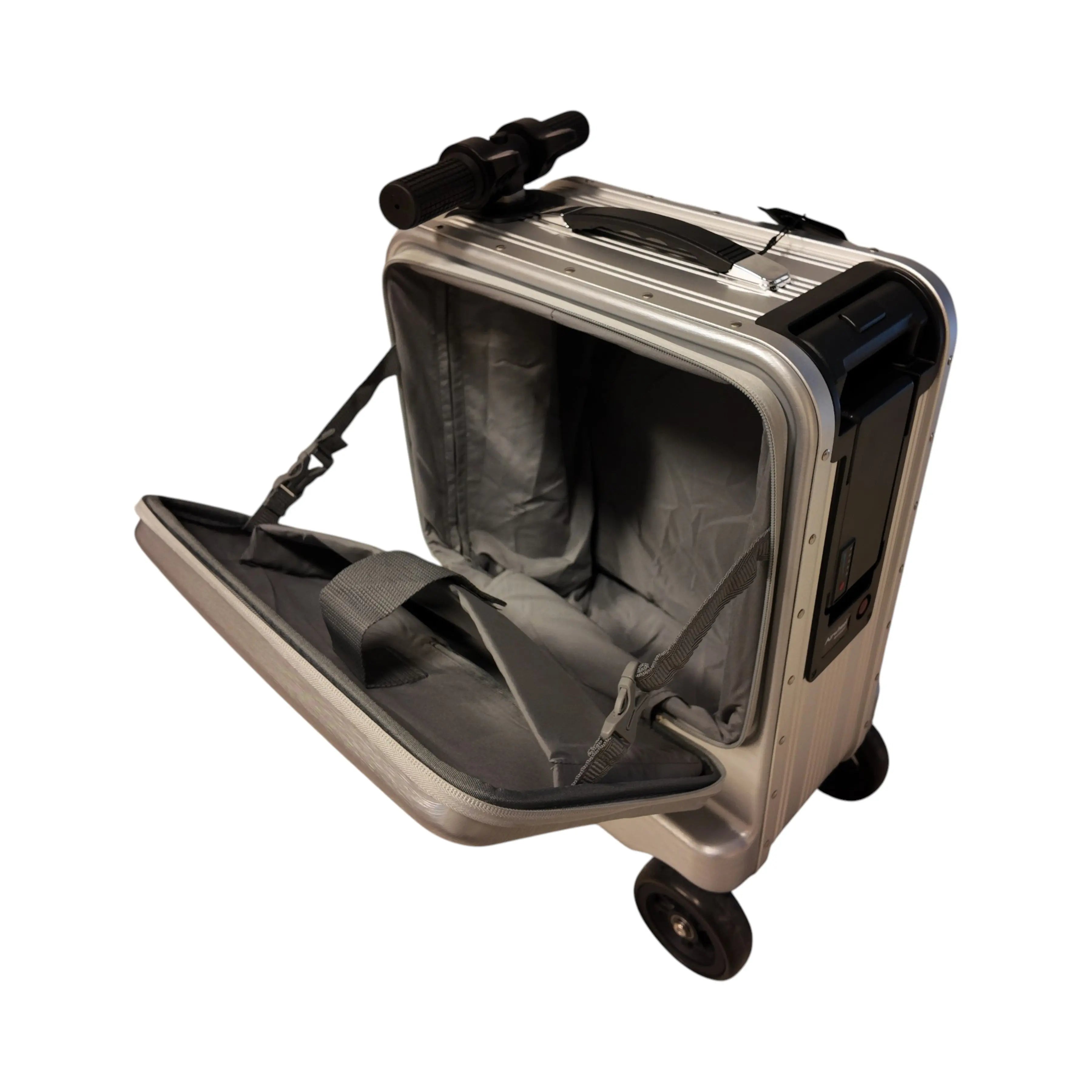 Airwheel SE3 Mini Elektrische Rijdende Koffer – Zilver - AE-trading
