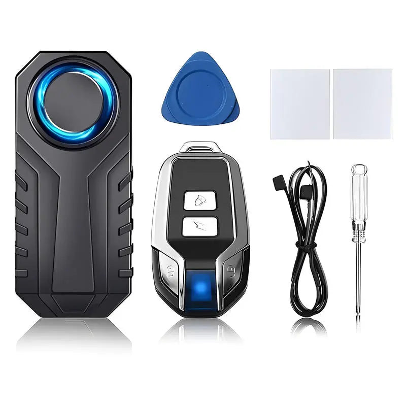 Alarm voor fietsen, e-bikes, fatbikes en scooters waterdicht draadloos alarmsysteem - Anroc - AE-trading