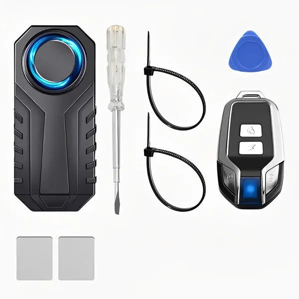 Alarm voor fietsen, e-bikes, fatbikes en scooters waterdicht draadloos alarmsysteem - Anroc - AE-trading