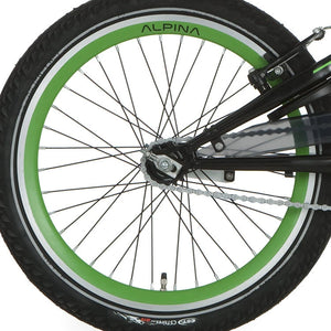 Alpina achterwiel 20 remnaaf J19DB groen zwarte spk - AE-trading