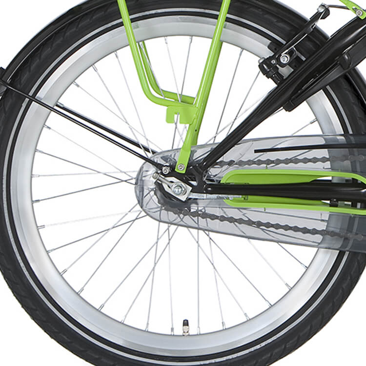 Alpina achterwiel 22 Nexus 3 RN J19DB zilver zink spk - AE-trading