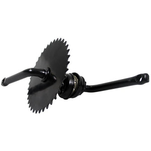 Alpina crankset one-piece 12 black - AE-trading