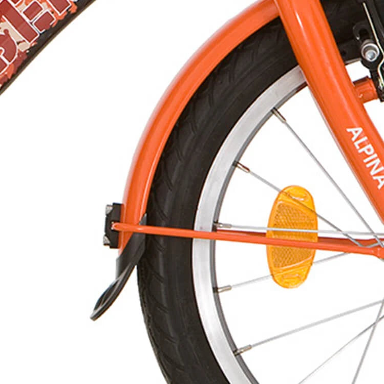 Alpina spatbord set 16 GP sunny orange - AE-trading