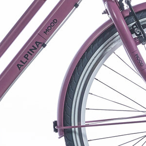 Alpina spatbord set 24 Mood dark mauve matt - AE-trading
