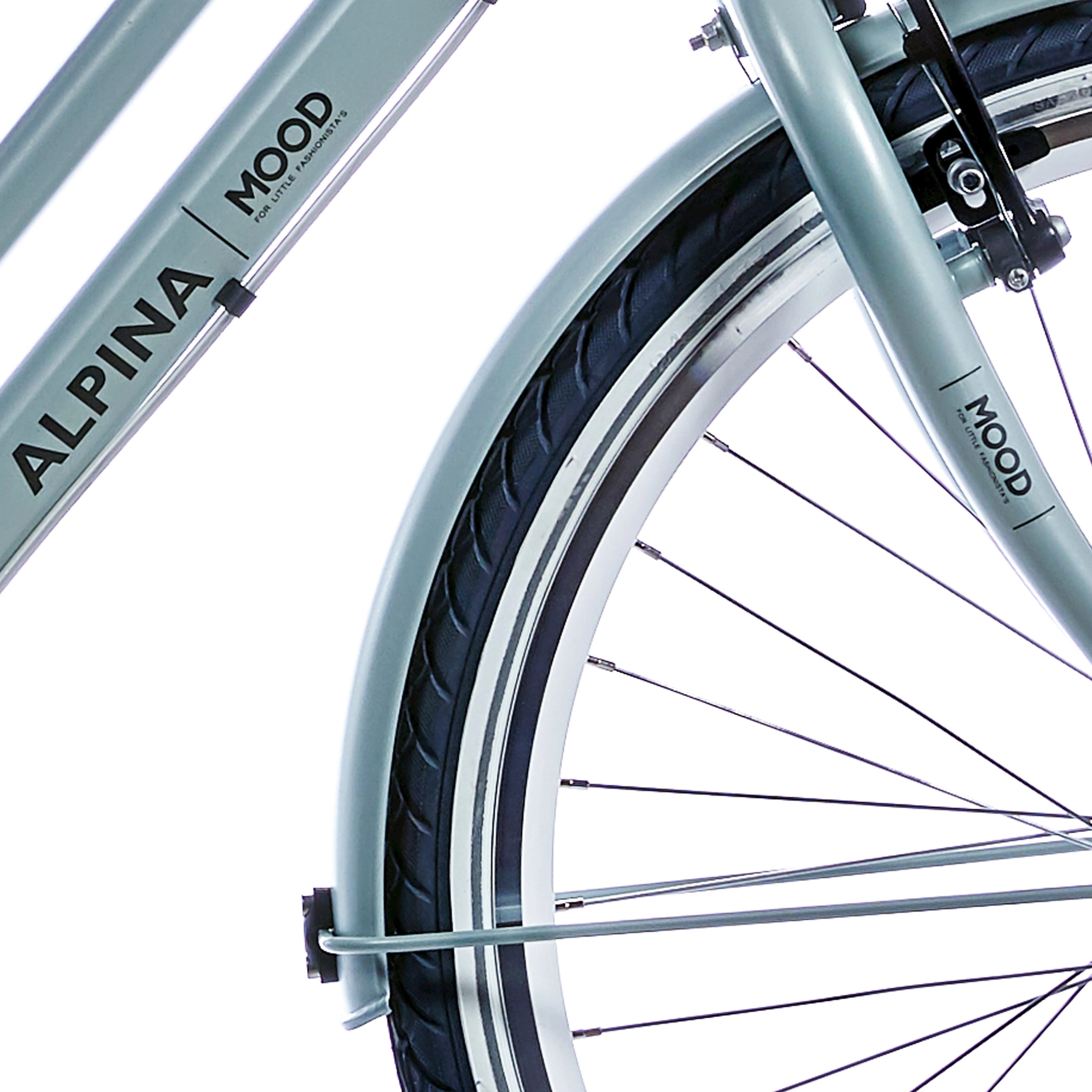 Alpina spatbord set 24 Mood silt green matt - AE-trading