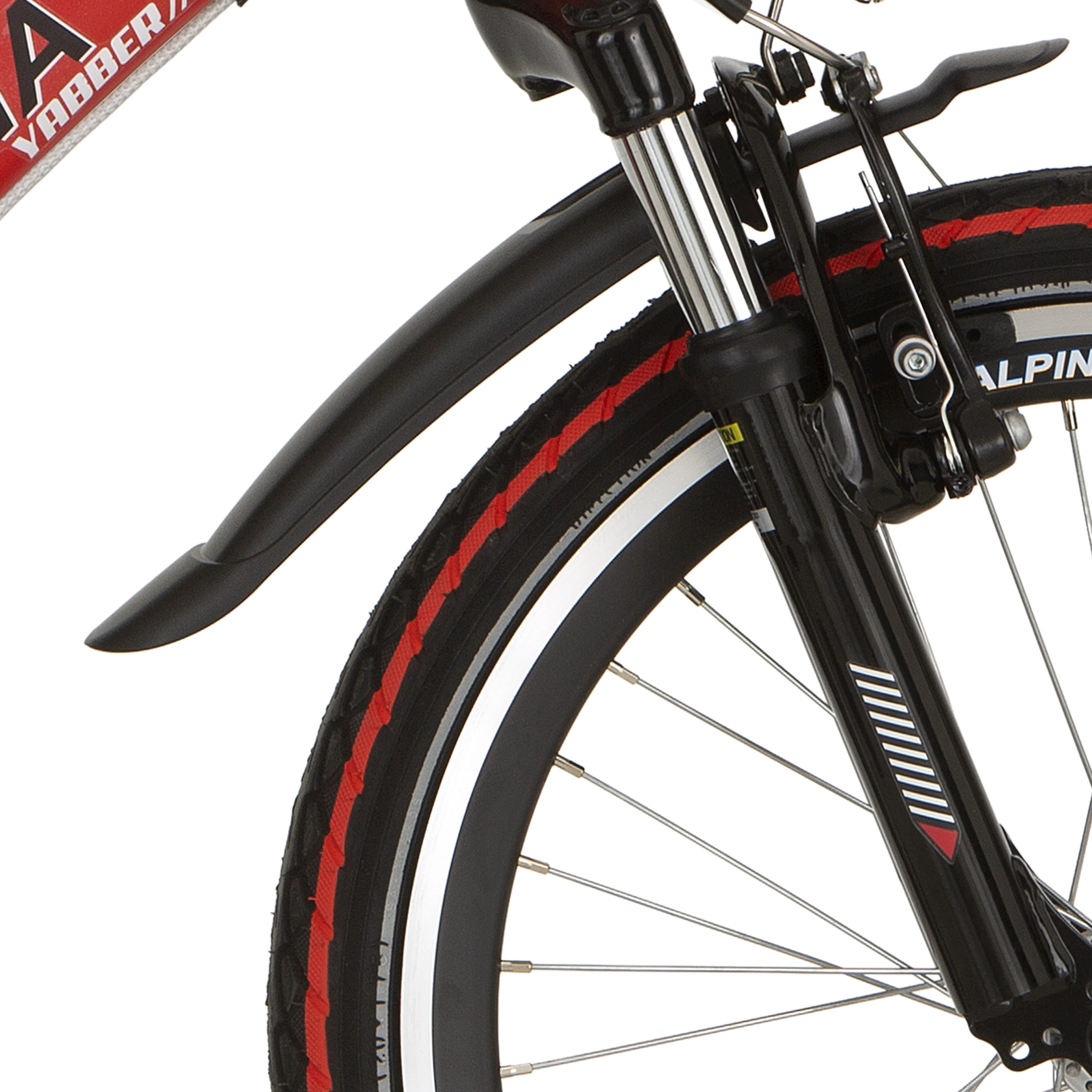 Alpina spatbord set Yabber 20-22 pvc black - AE-trading