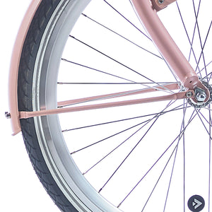 Alpina spatbordstang set 26 Clubb desert pink matt - AE-trading