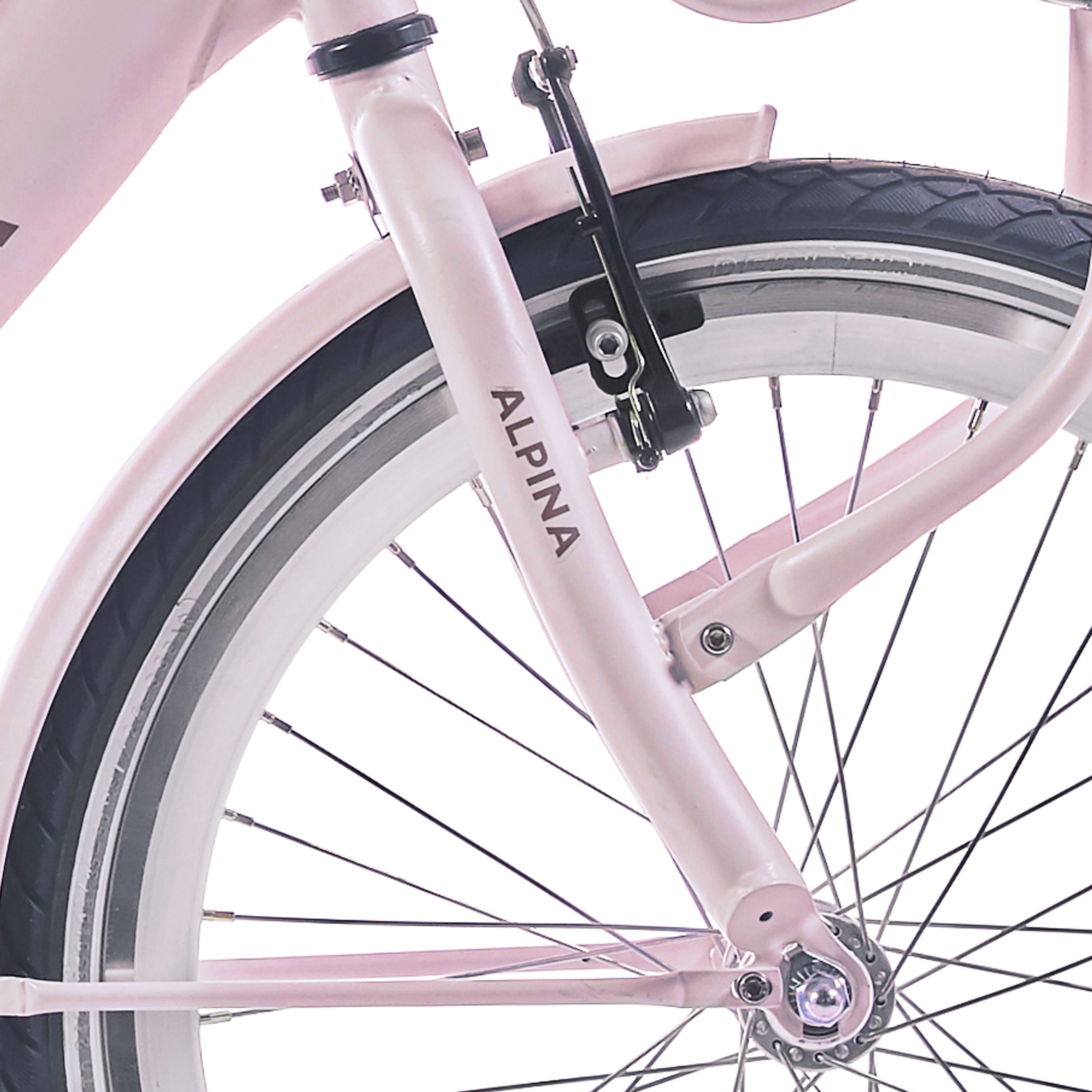 Alpina voorvork 20 Clubb frosty pink matt - AE-trading