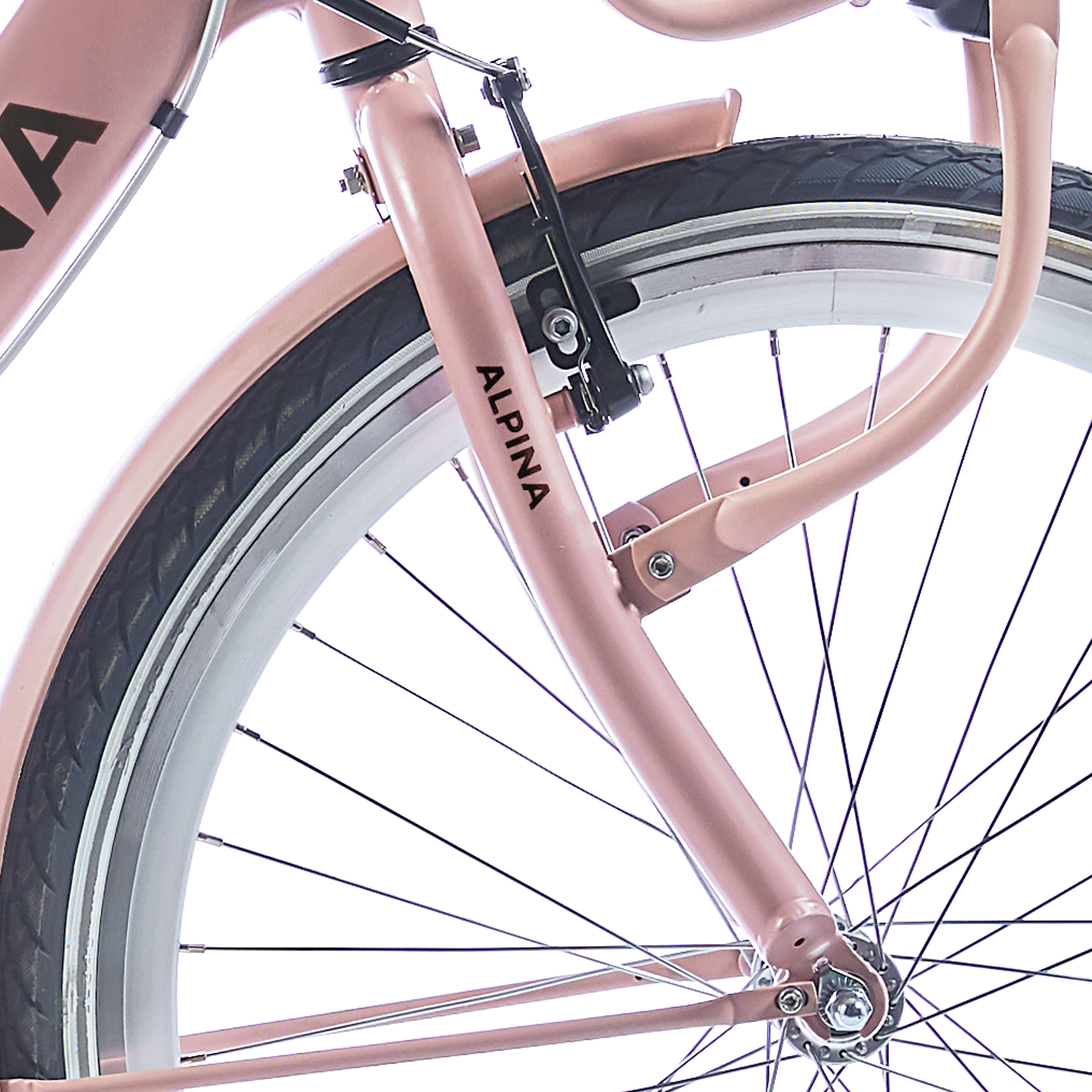 Alpina voorvork 26 Clubb desert pink matt - AE-trading